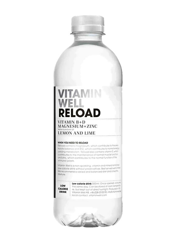 Vitamin Well Reload Lemon and Lime Drink, 500ml