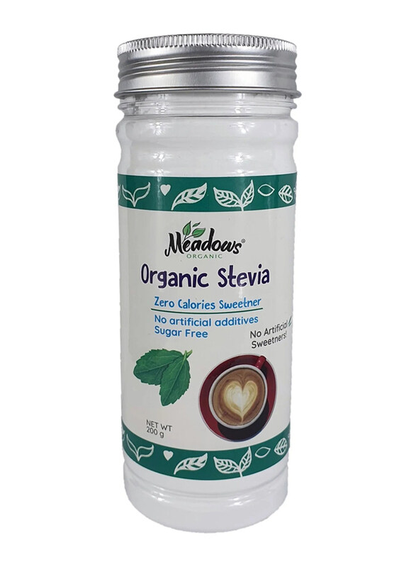 

Meadows Organic Stevia Zero Calories Sweetener, 200g