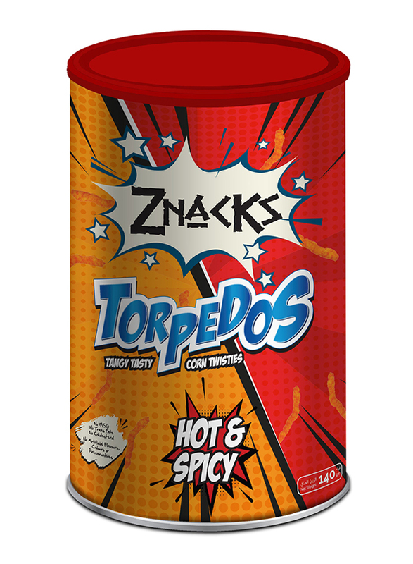 Znacks Torpedos Hot & Spicy, 140g
