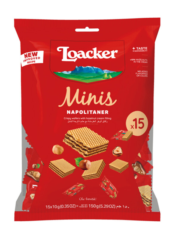 

Loacker Minis Napolitaner Wafers, 150g