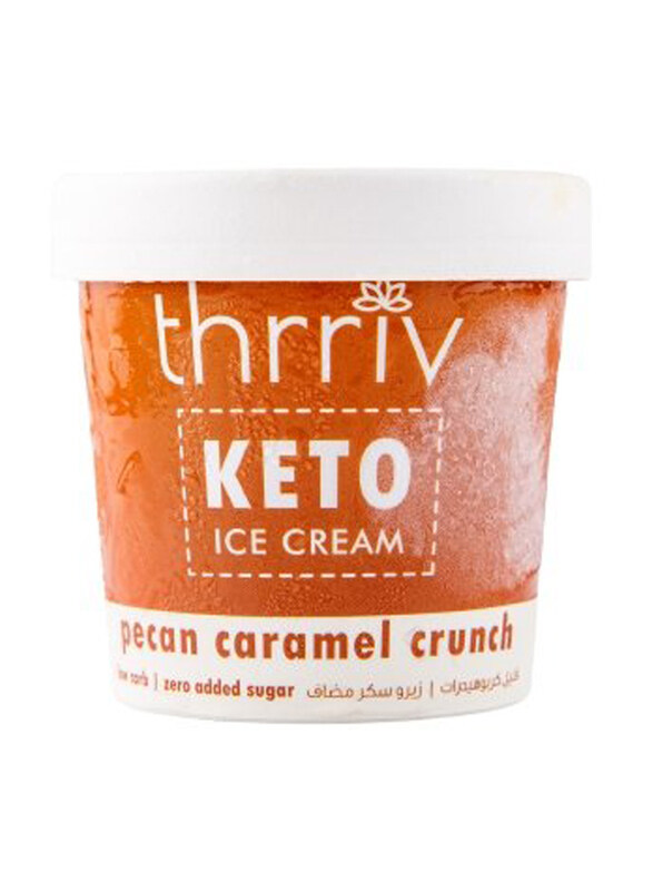 

Thrriv Keto Pecan Caramel Crunch Ice Cream, 500ml