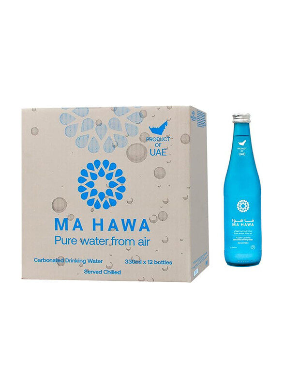 

Ma Hawa Bottled Drinking Sparkling Water, 12 x 330ml