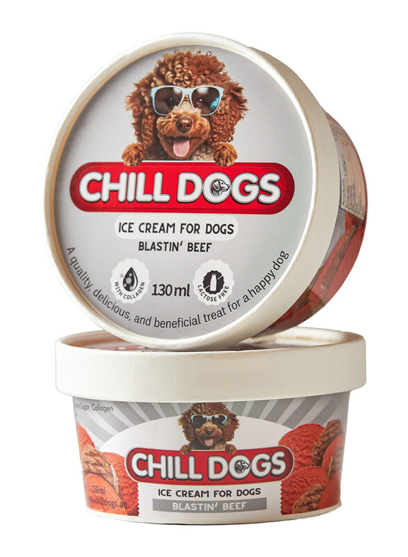 

Chill Dogs Blastin' Beef Cup for Dogs, 130ml