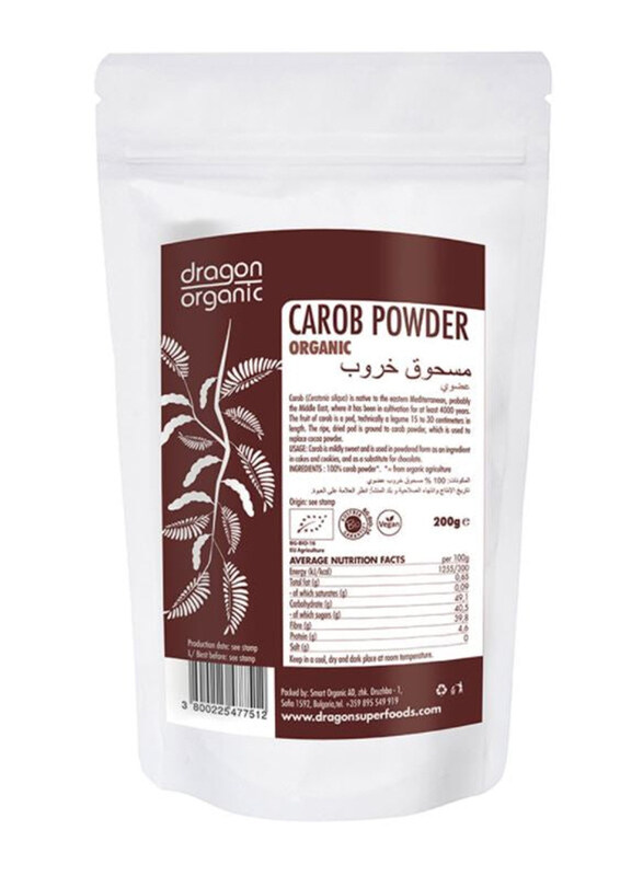 

Dragon Superfoods Organic Carob Powder, 200g