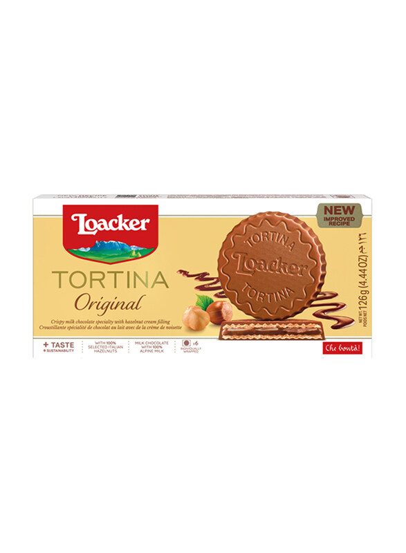 

Loacker Gran Pasticceria Tortina Wafers, 6 x 125g