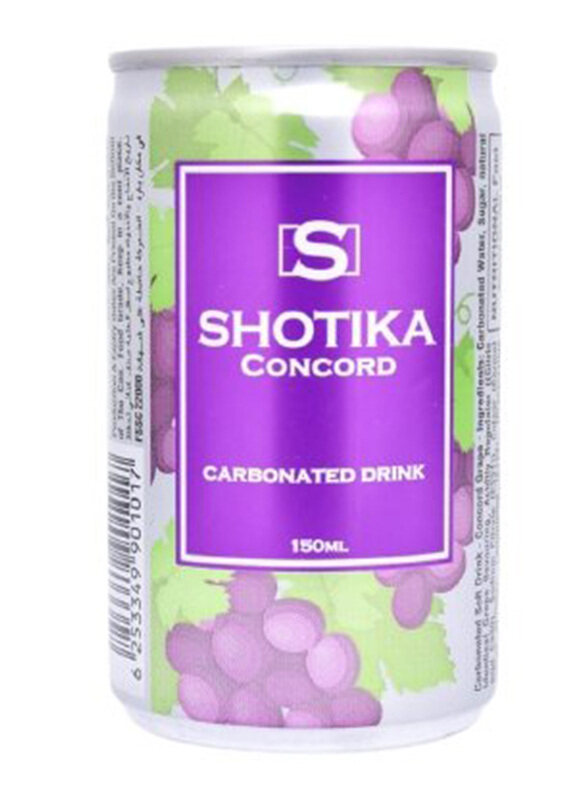 

Shotika Carbonated Drink Concord Flavor, 150ml