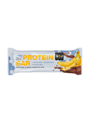 SOJ Milk Chocolate High Protein Bar, 50gm, Banana