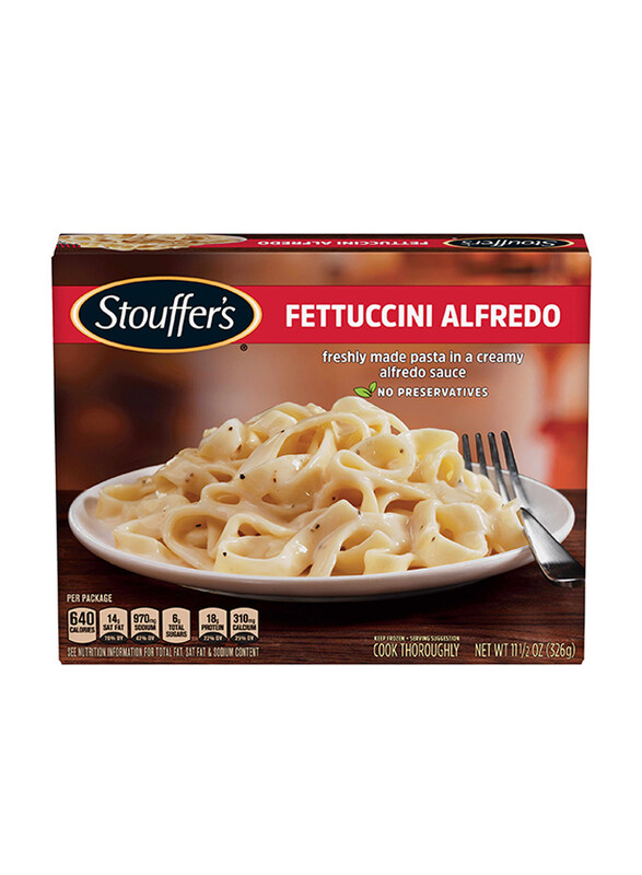 

Stouffer's Fettuccine Alfredo, 326g