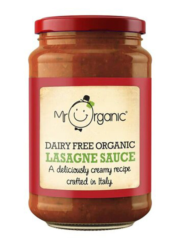 

Mr Organic Creamy Lasagne Sauce, 350g