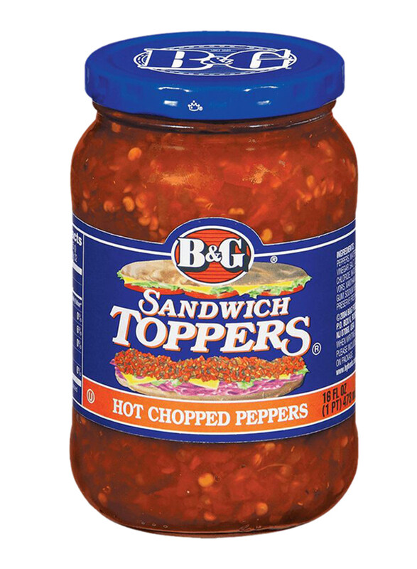 

B&g Hot Chopped Pepper Sandwich Topper, 454g