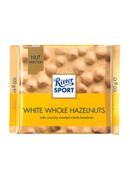 Ritter Sport White Whole Hazelnuts Chocolate, 100g