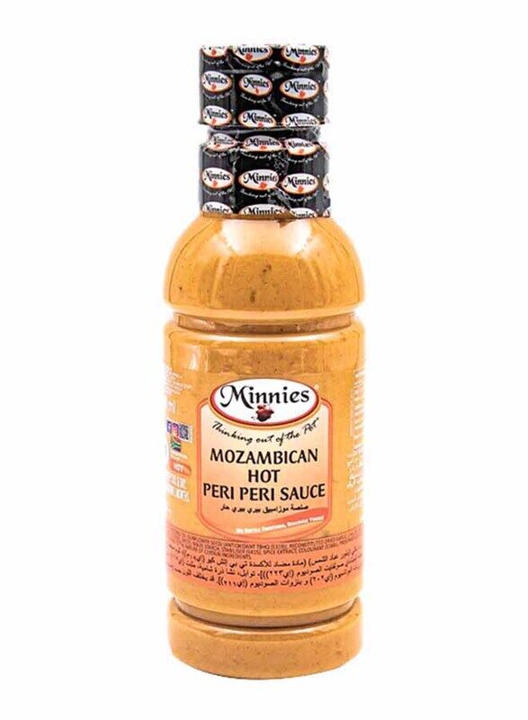 

Minnies Mozambican Hot Peri Peri Sauce, 250ml