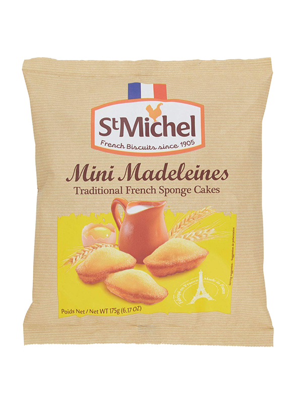 St Michel Madeleine Sponge Cakes, 175g