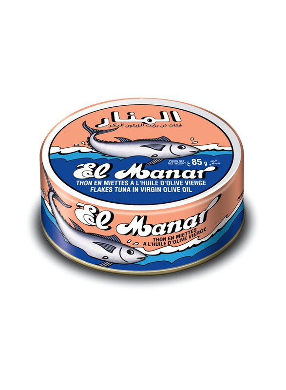 

El Manar Flakes Tuna in Virgin Olive Oil, 85g