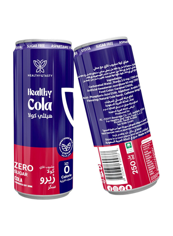 

Healthy & Tasty Cola, 250ml