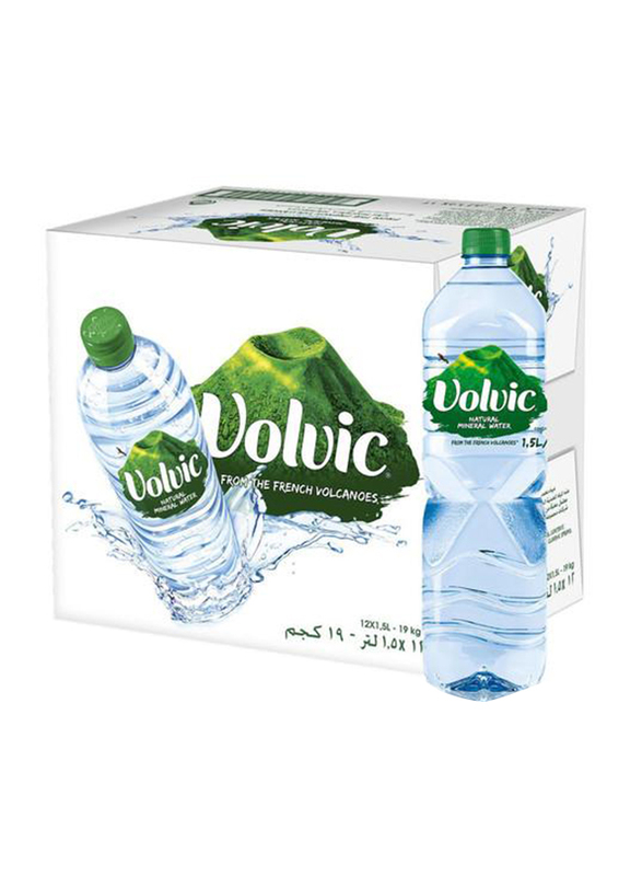 Volvic Natural Mineral Water 1L - My Africa Caribbean