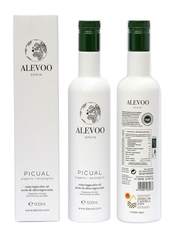 

Alevoo Organic Premium Extra Virgin Olive Oil, 500ml