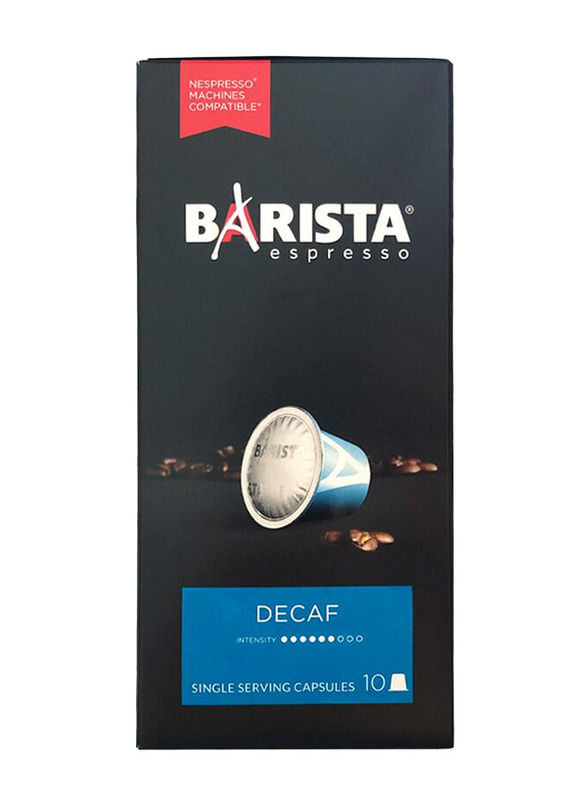 Barista Decaf Coffee Capsules, 10 x 6g