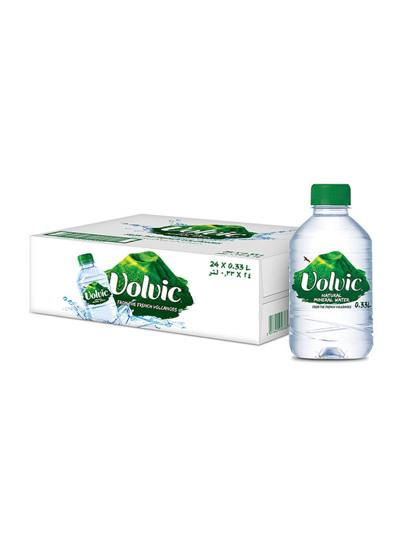 

Volvic Natural Mineral Water, 24 Bottles x 330ml