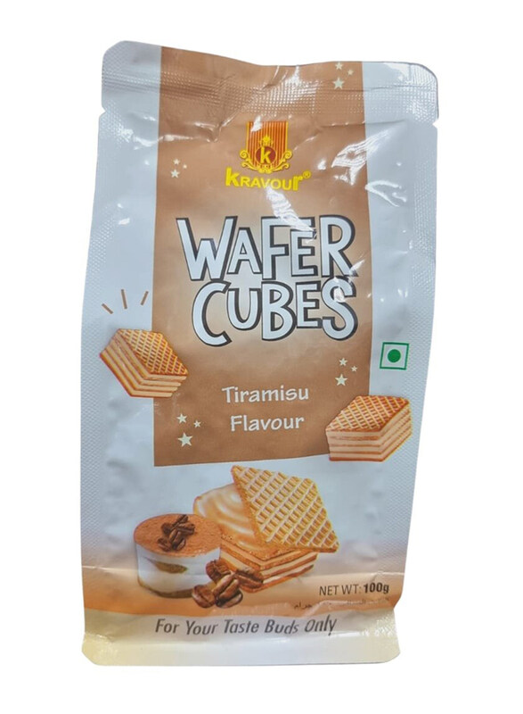 

Kravour Tiramisu Wafer Cubes, 100g