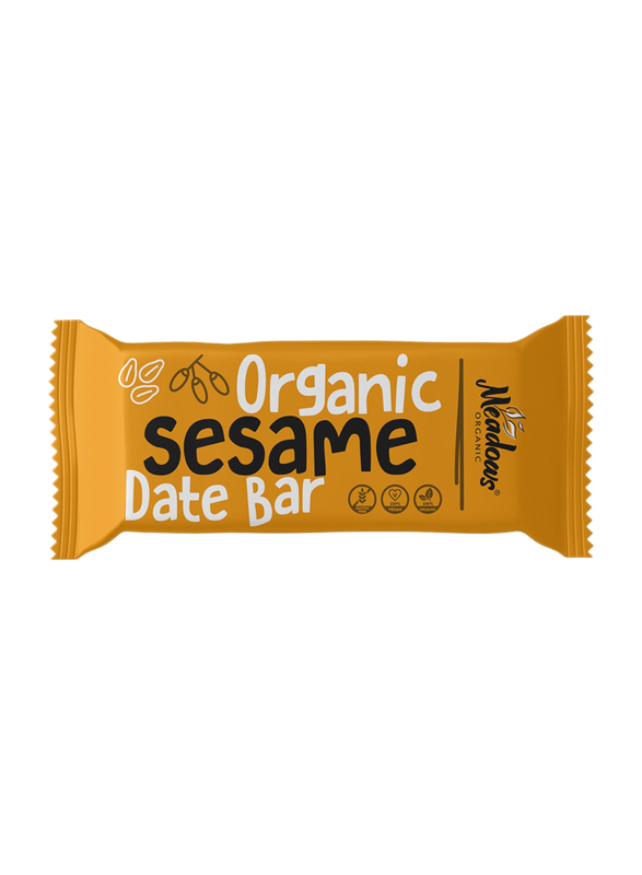 Meadows Organic Sesame Date Bar, 40g