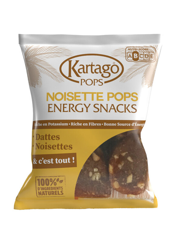 

Kartago Pops Hazelnut Pops Energy Snacks, 50g