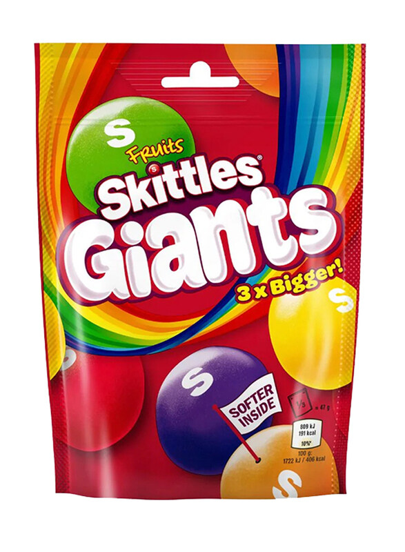 

Skittles Giants Fruit Sweets, 141g