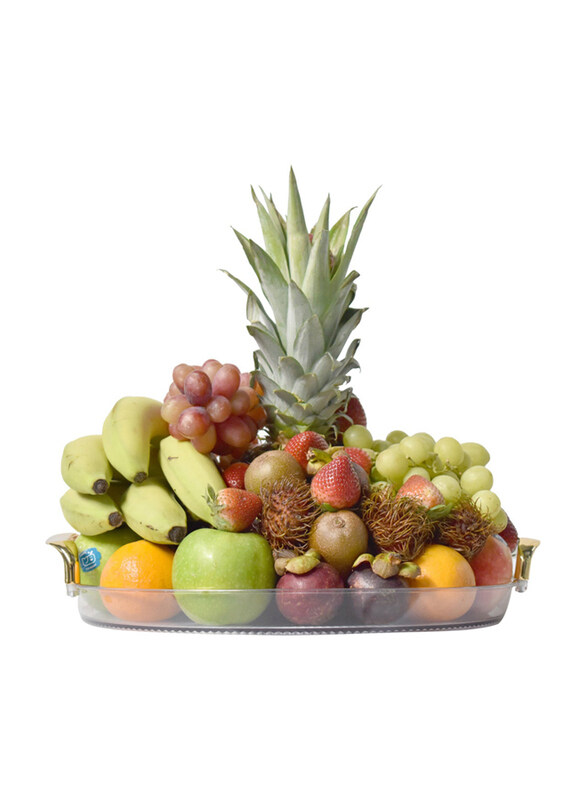 QualityFood Majlis Fruit Gold Tray, 6kg