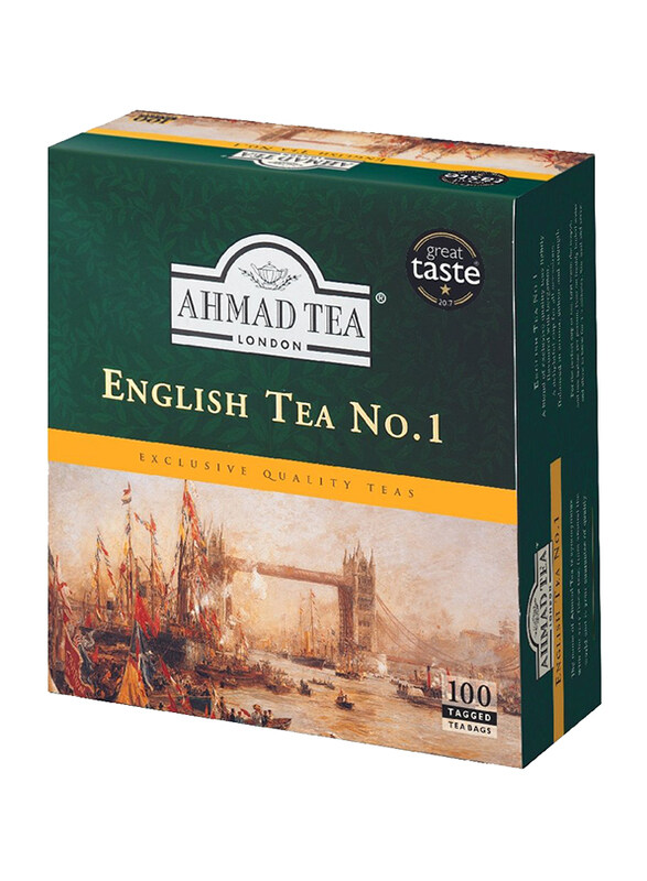 

Ahmad Tea Exclusive English Tea No.1, 100 Tagged Tea Bags