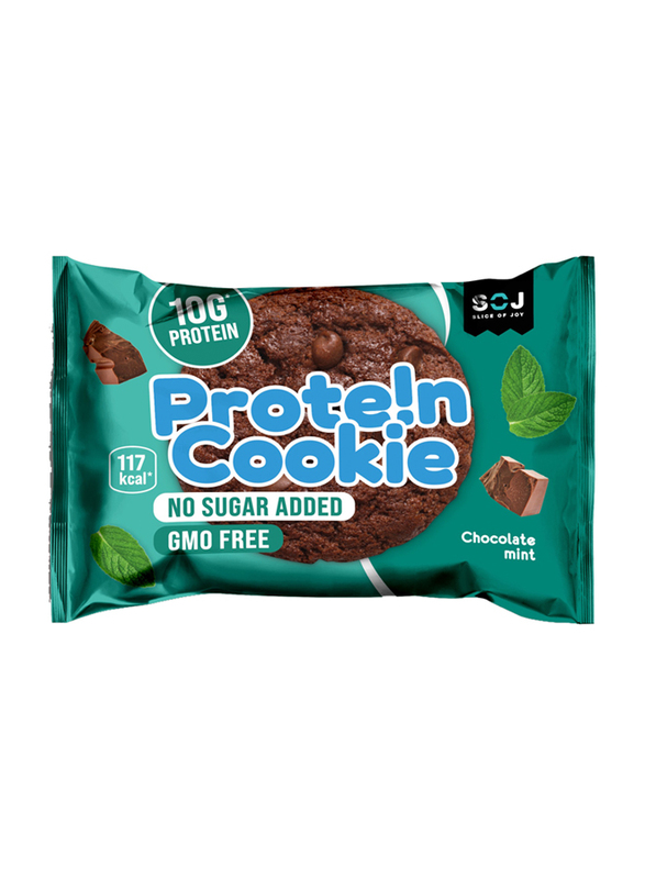 SOJ Protein Cookie, 37gm, Mint Chocolate