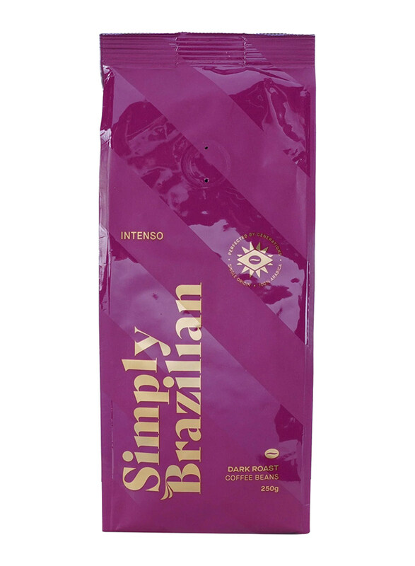 

Simply Brazilian Dark Roast Intenso Coffee Beans, 250g