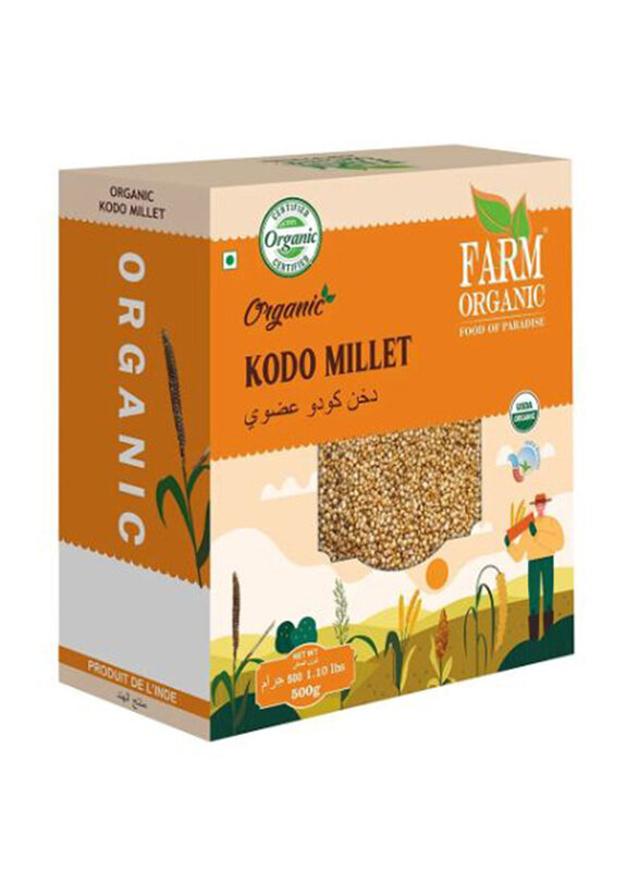 

Farm Organic Gluten Free Kodo Millet, 500g