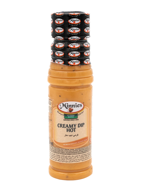 Minnies Hot Creamy Dip, 250ml