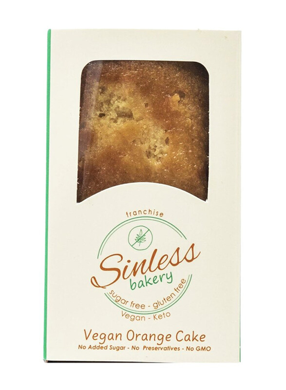 

Sinless Bakery Vegan Gluten Free Orange Cake, 94g