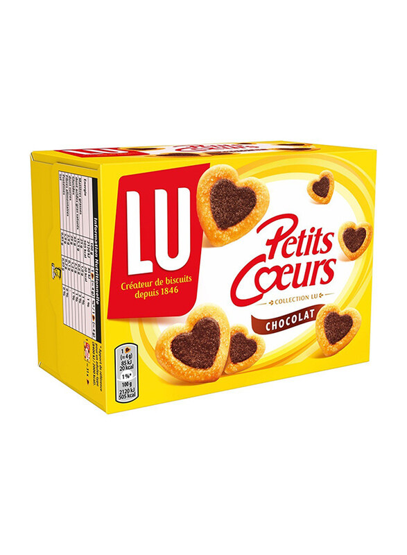 

Lu Petits Coeurs Chocolate Biscuits, 125g