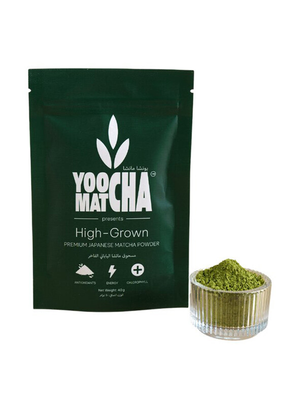 

Yoocha Matcha High-Grown Premium Japanese Matcha Powder, 40g