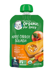 Gerber 2nd Foods Organic Apple Carrot Squash, 99gm
