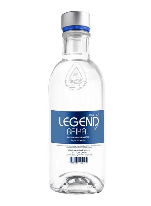 

Legend of Baikal Still Natural Glass Bottled Drinking Mineral Water, 330ml