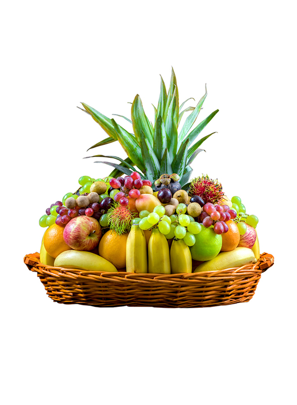 QualityFood Fresh in-season Fruit Basket, Large, 10Kg