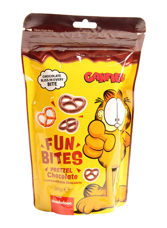 

Garfield Fun Bites Pretzel Chocolate, 80g