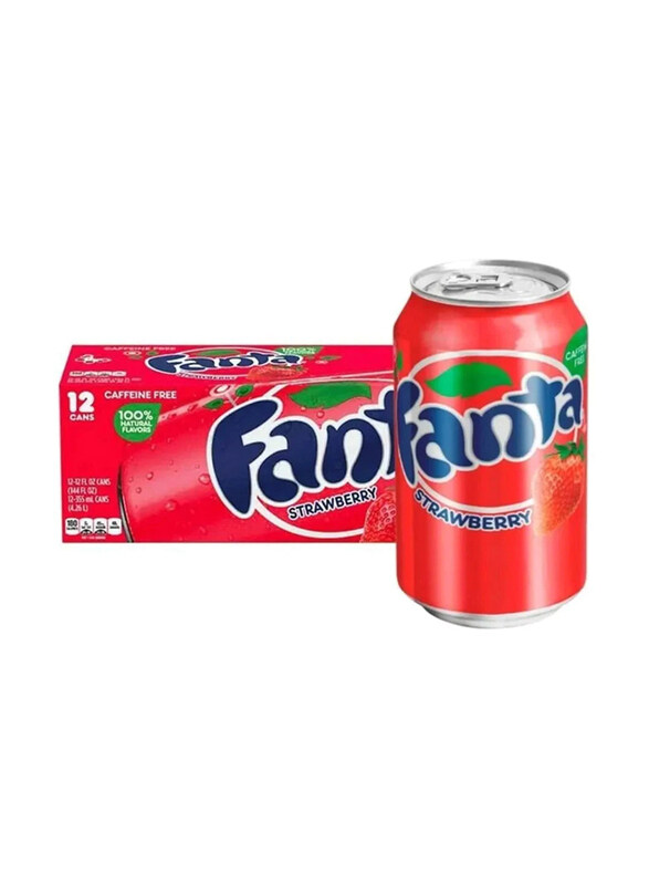 

Fanta Strawberry Can, 12 x 355ml