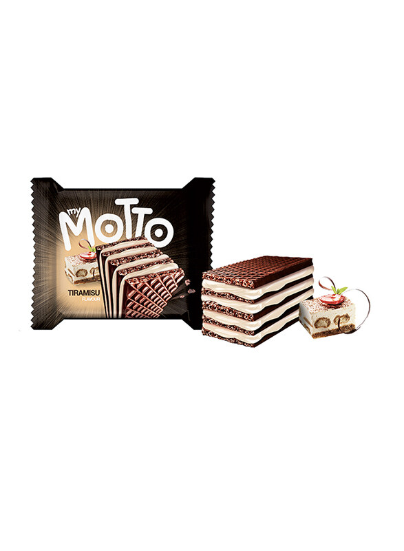 

My Motto Tiramisu Cream Wafer Biscuits, 34g