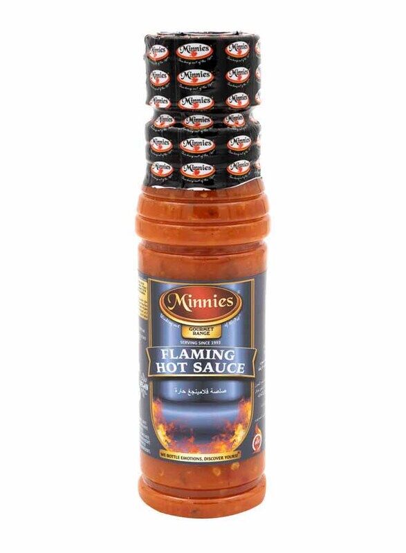 

Minnies Vegan Flaming Hot Sauce, 250ml