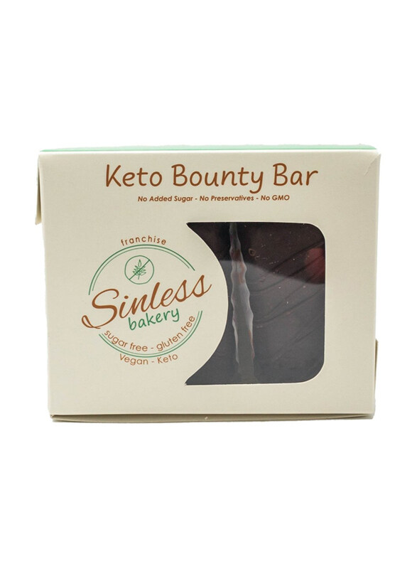 

Sinless Bakery Sinless Bakery Vegan Gluten Free Keto Bounty Bars, 45g