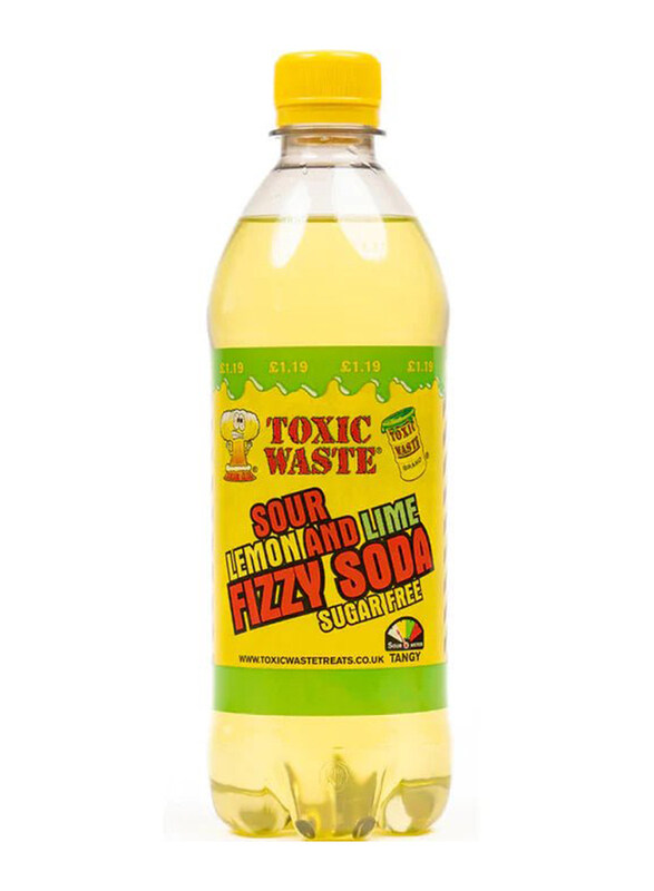 

Toxic Waste Sour Lemon & Lime Fizzy Soda, 500g