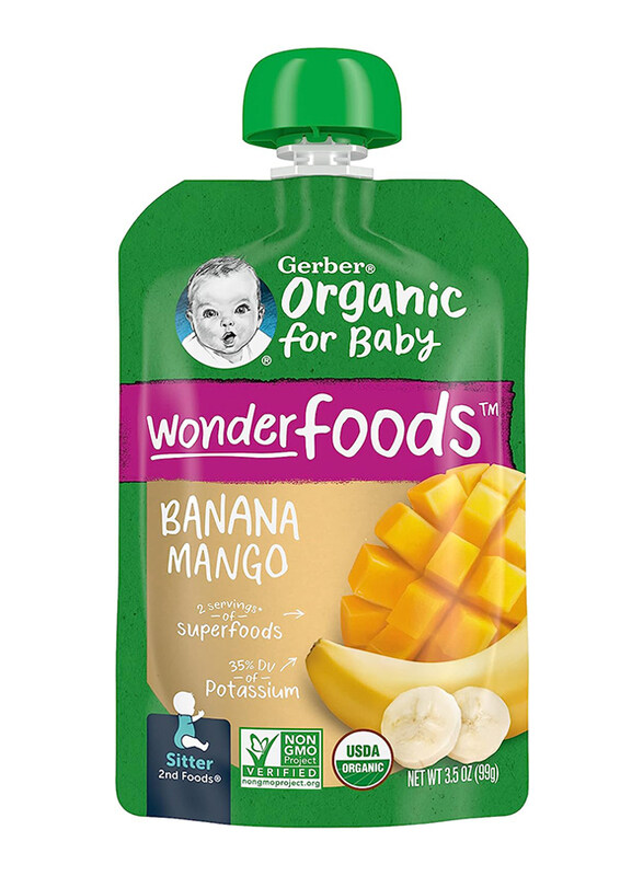 

Gerber 2NDF Organic Banana Mango, 99g