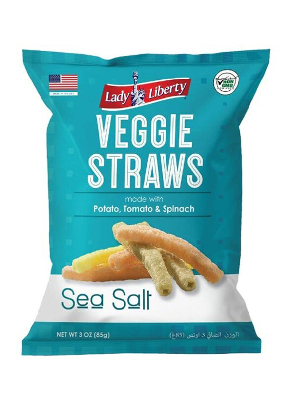 

Lady Liberty Sea Salt Non-GMO Veggie Straws, 85g