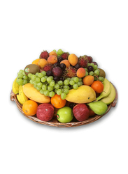 QualityFood Fresh in-Season Fruit Basket, Medium, 8Kg