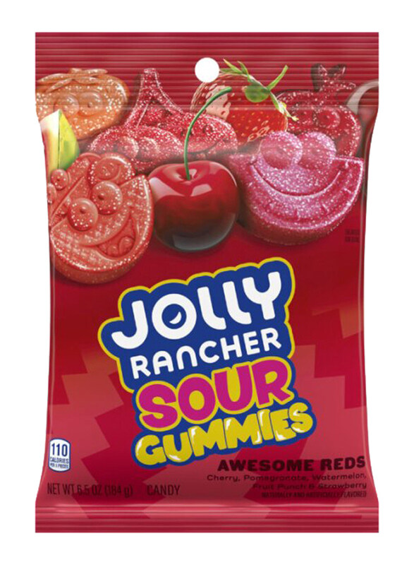 

Jolly Rancher Sour Awesome Reds Gummies, 184g