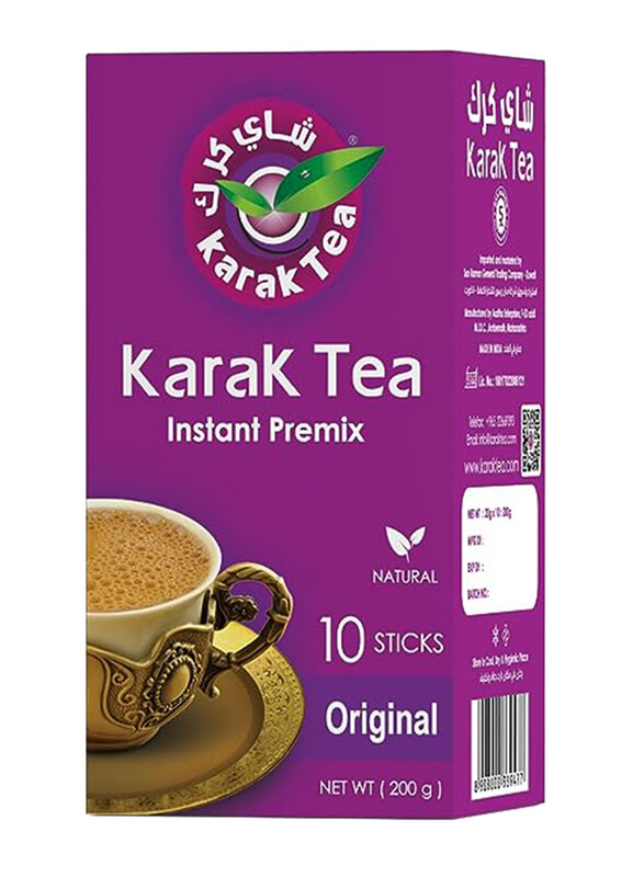 

Karak Tea Premix Powder, 10 Sachets, 200g